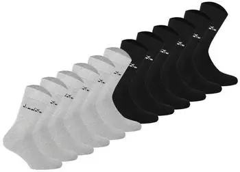 Diadora Socken 6er Pack (29917018) schwarz/hellgrau