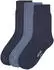 Camano 3er Pack Comfort Baumwoll Crew Socken (000003701) navy