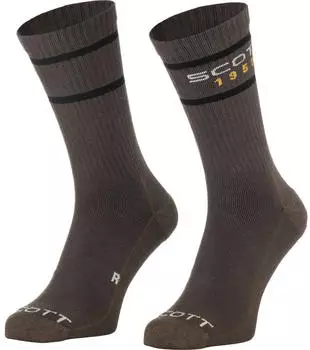Scott Retro Casual Crew Socken (8257) wood grey