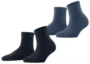 Esprit Plush W SSO Baumwolle Socken blau marine/blueberry peel