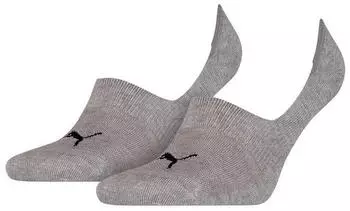 Puma Mid Cut Footie (701225906) middle grey melange