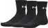 Under Armour UA Performance Cotton 3P CRW Sportsocken (6009685-008) ultimate black/ultimate black/white