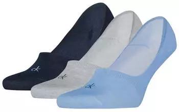 Calvin Klein Socken mit Label-Print im 3er-Pack (19632368) sky blue