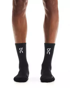 On Core Run Sock High 2P schwarz