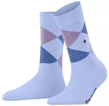 Burlington Covent Garden Socken Argyle sky blue