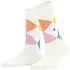 Burlington Queen Argyle Socken off-white