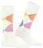 Burlington Queen Argyle Socken off-white