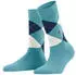 Burlington Queen Socken blau key largo
