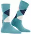Burlington Queen Socken blau key largo
