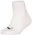 Puma Quarter Plain 12P Socken schwarz/weiß