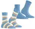 Esprit Crochet Stripe 2-Pack Socken (17410) blau sortiment