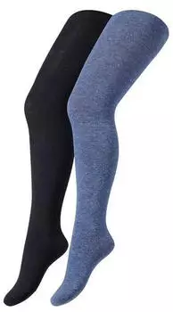Camano ca-soft Strumpfhose mit elastischem Bund (003101000-0033) denim + navy