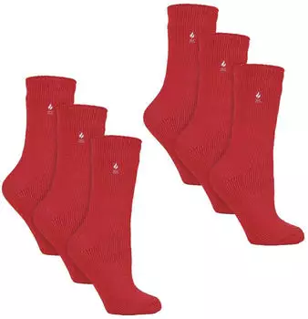 Heat Holders Thermal Socks Original (HHLRED48-X3-mpn) rot