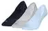 Calvin Klein CK Women Footie LC 3P (69012503) hellblau
