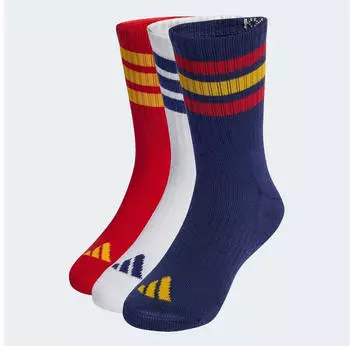 Adidas Kniestr&uuml;mpfe 2P (KF0154) dunkelblau/team power rot 2/wei&szlig;
