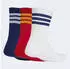 Adidas Knee Sock 2P Kniestrümpfe dunkelblau/team power rot 2/weiß