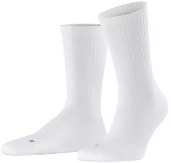 Falke Run Rib Crew U So (12574) wei&szlig;
