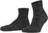 Falke Cotton Grip Stoppersocken (12429) cliff grey