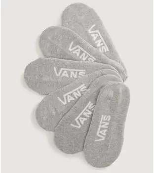 Vans Classic No Show Socken (3 Paar) (VN000QBZHTG) heather grey
