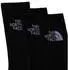The North Face Everyday Crew Dip Dye Socks TNF black