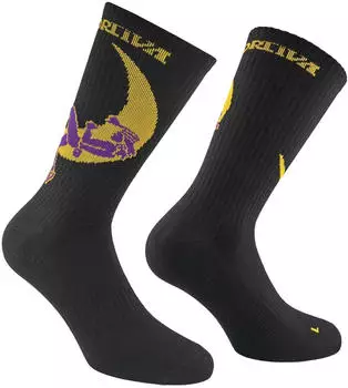 La Sportiva Climbing on the Moon Socken (ZZCS003K00Y00) black/yellow