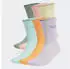 Adidas Trefoil Cushion Crew Sportsocken, 3er-Pack hellblau/grün/lila/orange