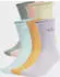 Adidas Trefoil Cushion Crew Sportsocken, 3er-Pack hellblau/grün/lila/orange