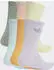Adidas Trefoil Cushion Crew Sportsocken, 3er-Pack hellblau/grün/lila/orange