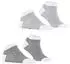 Esprit Fine Line 2-Pack Sneakersocken (17886) grau sortiment