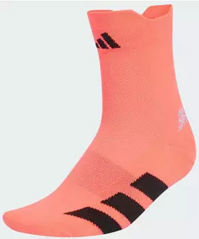 Adidas Run X Adizero Quarter Socks Unisex solar turbo/schwarz