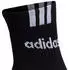 Adidas Linear Crew Cushioned Socks 3 Pairs schwarz/weiß