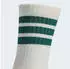 Adidas 3-Stripes Sportswear Cushioned Ankle Socks, 3 Pairs (JG3998) off white/collegiate green/off white
