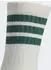 Adidas 3-Stripes Sportswear Cushioned Ankle Socks, 3 Pairs (JG3998) off white/collegiate green/off white