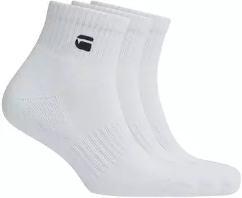 G-Star Wick 3 Pack Ankle Sports Socks Kurzsocken (D29464-01-1322-44) bright white