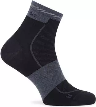 Icebreaker Run+ Ultralight Mini Socken (IB0A56VI) black/graphite