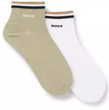Hugo Boss 2P SH Stripe CC Socken (50491195) medium green 312