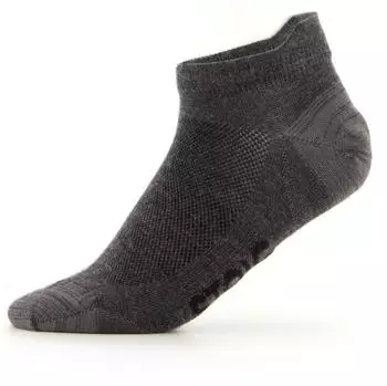 Stoic Wool Silk Light Hiking No Show Socks Merinosocken (01142-00) dark grey melange