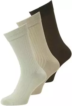 Jack & Jones JACVINI SOCKS 3 PACK SN Socken (12292366) lemon pepper/moonstruck/turkish coffee