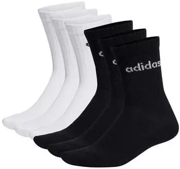 Adidas Linear Crew Socks (TB_EBB31-6P) schwarz/wei&szlig;