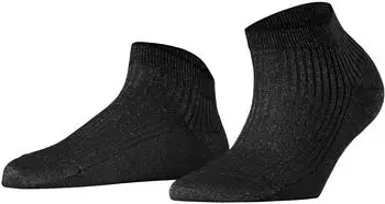 Falke Shiny Rib Sneaker Socken black