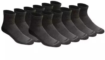 Dickies Dri-tech Moisture Control Quarter Socks (I11740) anthrazit