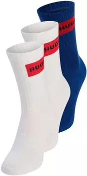 HUGO 3P SL LOGO CC Socken (HGO9b99009000001) dunkelblau/rot/schwarz/weiß