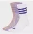 Adidas Stonewash Crew Socken, 3 Paar (KQ6750) magic lilac/magic mauve/weiß/pure lila