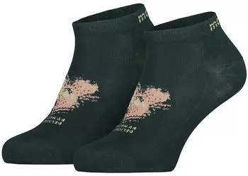 Maloja AstbergM. Socken schwarz/mountain pine