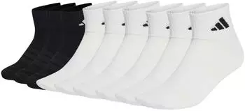 Adidas Thin & Light Sportswear Ankle Socks 9 Pack wei&szlig;