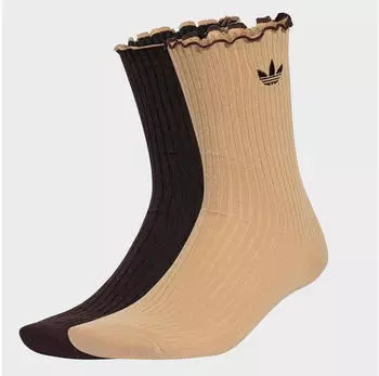 Adidas Ruffle CR S 2P Sportsocken (KR4220) magic beige/aurora coffee
