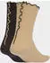 Adidas Ruffle CR S 2P Sportsocken (KR4220) magic beige/aurora coffee