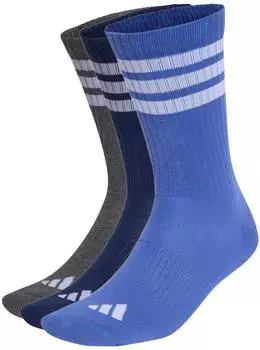 Adidas 3 Stripes Essentials Cushioned Crew Socken (KQ9440) dual indigo