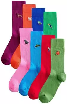 Next Fashion Socken blue/green/red safari