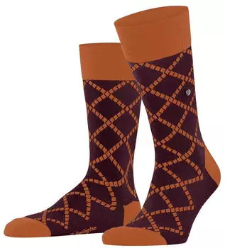 Burlington Ferry Road Socken claret